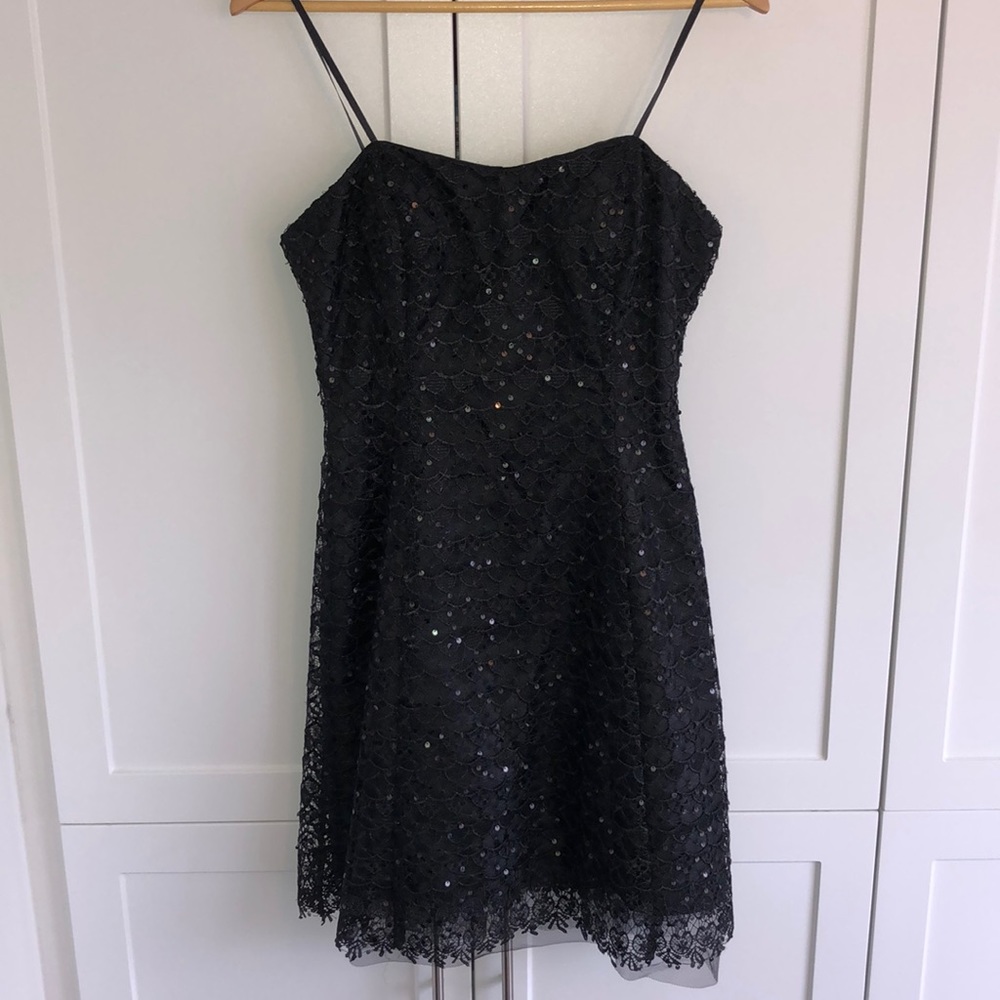 Strapless Sparkly Cocktail Dress